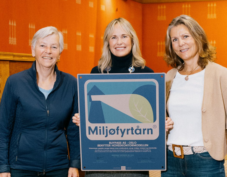 Buypass er Miljøfyrtårnsertifisert etter nye bransjekriterier